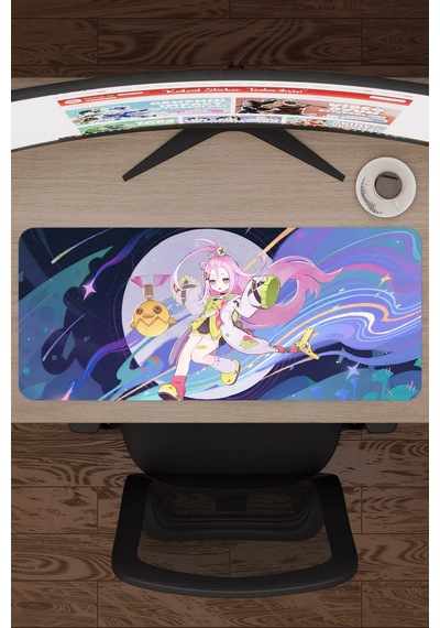 Aino Genshin Impact Anime Oyuncu V2 - 70x30 Xl Gaming Mouse Pad Fare Altlığı