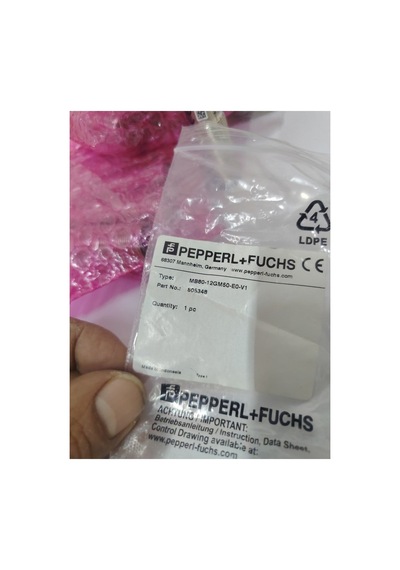 Pepperl+fuchs Fabrika Otomasyonu Mb80-12gm50-e0-v1 Manyetik Yakınlık Sensörü, Silindirik