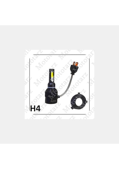 Motosiklet Led Xenon H4 Far Ampulü 8000 Lümen Fanlı