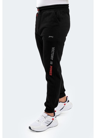 Slazenger NAHAL I Erkek Cepli Siyah Eşofman Altı