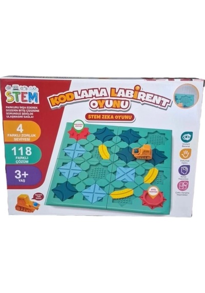 Mey İthalat Urt045-001 Kodlama Labirent Oyunu Stem Zeka