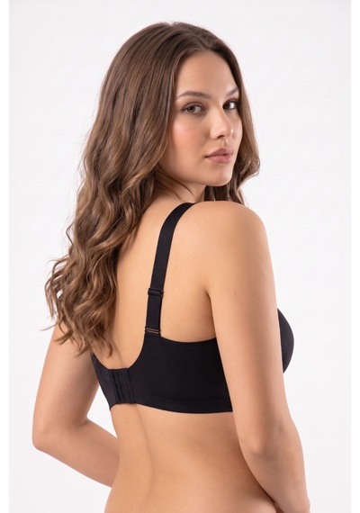 Missvera Kadın Lazer Kesim Pedli Sütyen Bgl-st05635 siyah