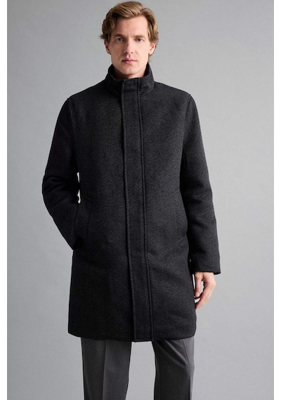 Defacto Regular Fit Dik Yaka Cepli Fermuarlı Astarlı Kaşe Parka F0753ax25wnar167 Antrasit-ar167 Defacto Regular Fit Dik Yaka Cepli Fermuarlı Astarlı Kaşe Parka F0753ax25wnar167 Antrasit-ar167