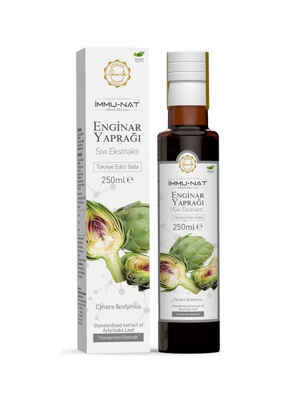 Enginar Yaprağı Bitkisel Sıvı Ekstraktı 250ml - Takviye Edici Gıda