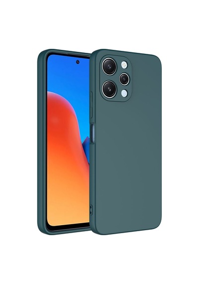 Xiaomi Redmi 12 Kılıf Yumuşak Silikon Kamera Korumalı Lansman Pazarplus Lacivert