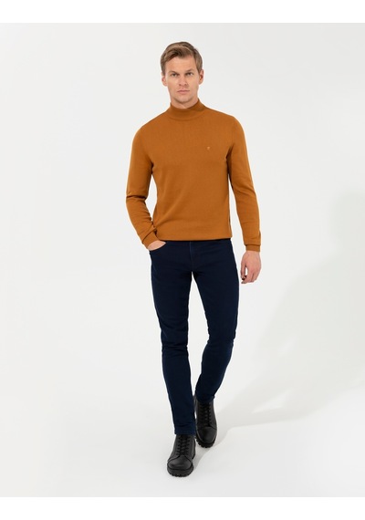 Pierre Cardin Erkek Kahverengi Kazak /triko 50256965-vr163 Kahverengi