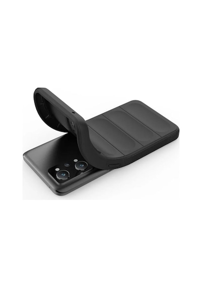 Realme GT2 5G Uyumlu Silikon Kılıf - Kamera Korumalı Esnek Yeni Nesil Airbag Kapak - Mavi