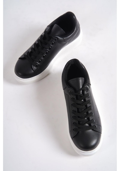 Mubiano Mbmkq200-ss Kadın Kalın Taban Siyah/siyah Sneaker & Spor Ayakkabı Siyah/siyah