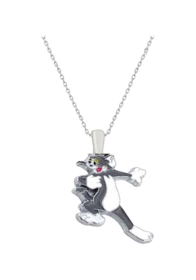 Tom ve Jerry Metal Kolye Çok Renkli