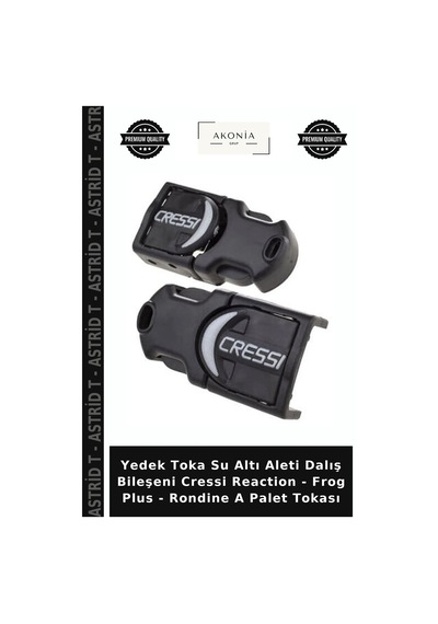 Yedek Toka Su Altı Aleti Dalış Bileşeni Cressi Reaction - Frog Plus - Rondine A Palet Tokası Standart Yedek Toka Su Altı Aleti Dalış Bileşeni Cressi Reaction - Frog Plus - Rondine A Palet Tokası Standart
