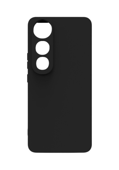 Vivo V50 Lite Kılıf Kamera Korumalı Silikon Rubber Arka Kapak Siyah