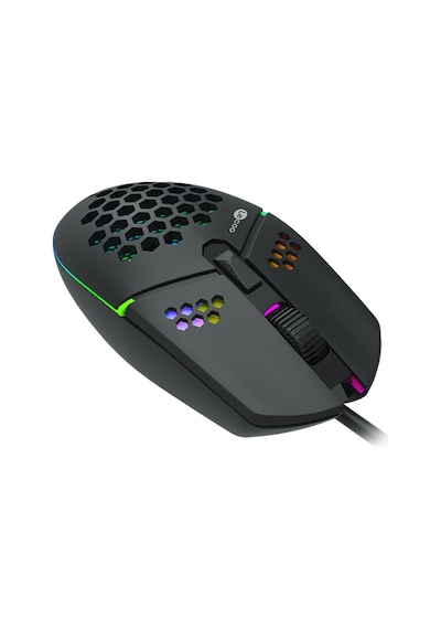 Lecoo MS105 Kablolu 3200DPI 6 Tuşlu RGB Gaming Optik Mouse Siyah
