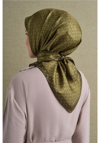 Armine Saf İpek Sura Eşarp 9622d 05 Camel