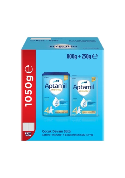 Nutrıcıa Aptamil 4 Pronutra Devam Sütü 800 G + 250 G 1050 G