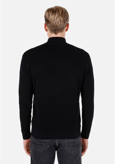 Colin's Colins Siyah Erkek Hırka Cl1072647 Q1.v2 Blk Siyah