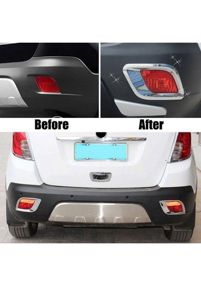 Opel Mokka 2013 - 2016 Uyumlu Arka Sis Lambası Krom Kaplama İthal