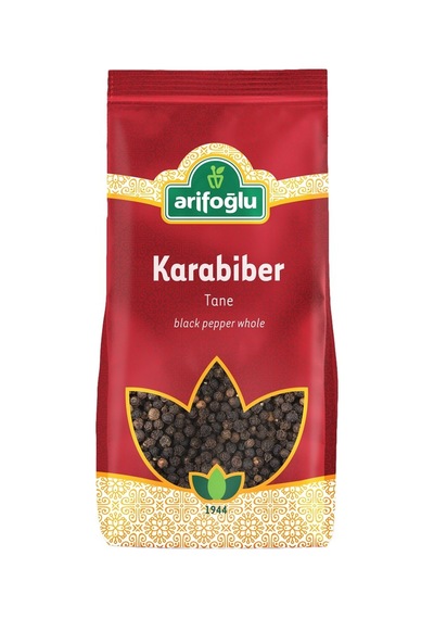 Arifoğlu Tane Karabiber 250g - Keskin Aroma Ve Taze Baharat 3'li Ekonomik Paket - 3 Adet Tarı