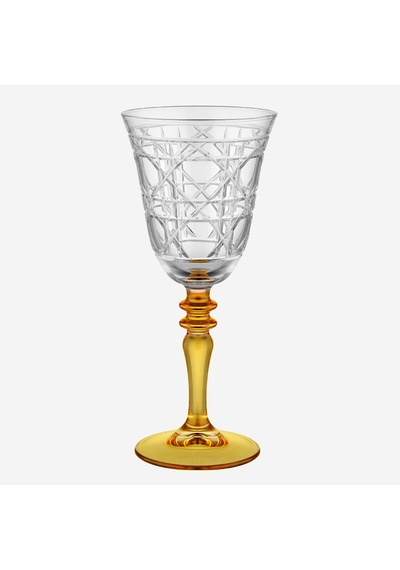 Sarı Cam Kadeh 270 Ml