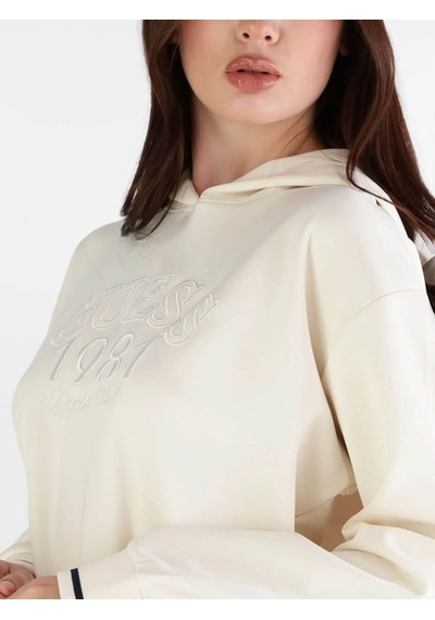 Guess Active Beyaz Kadın Sweatshirt V6yq08k4288-g1o6