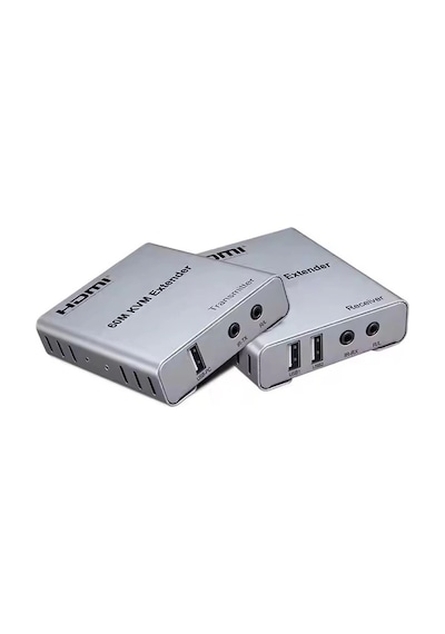Teknoteg - Ezcool Ez-2010ex 60mt Hdmı Usb Kvm Extender 1080p