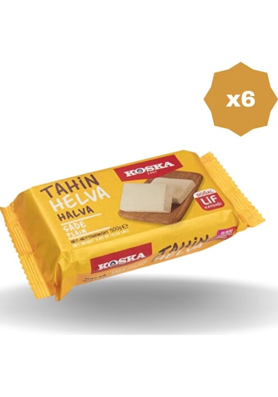 Sade Helva 500 Gr. - 6 Adet