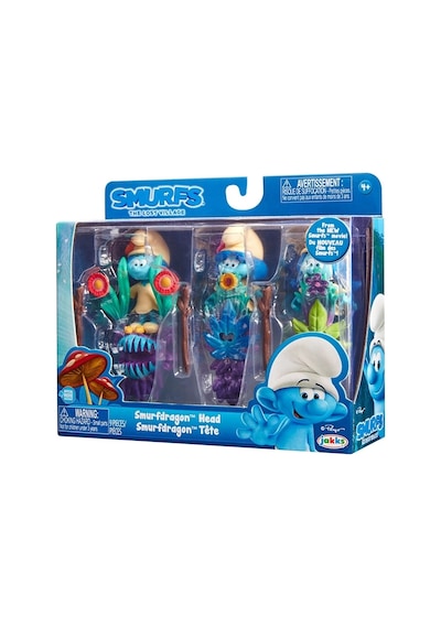 Şirinler Kayıp Köy Smurfstorm 3'lü Figür Set Model 2 Marvel