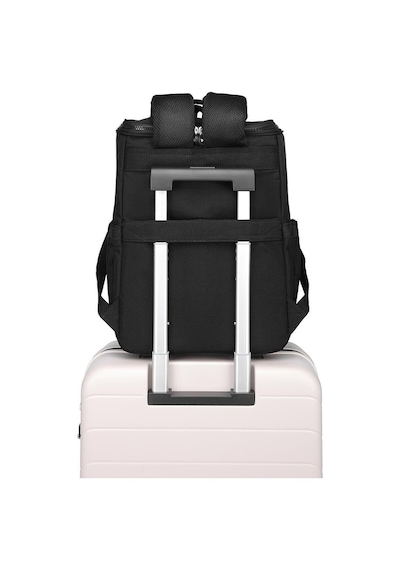 Smart Bags 3000 Krınkle Kumaş Anne Ve Bebek Bakım Çantası (Siyah)-Siyah