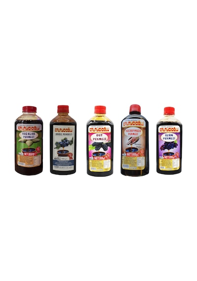 Kalaycıoğlu Çam Pekmezi 950 G + Andız 950 G + Dut 950 G + Harnup 950 G + Üzüm 950 G