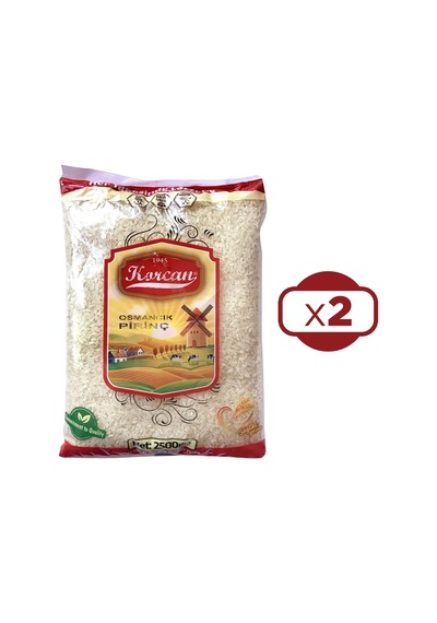 Korcan Osmancık Pirinç 2 x 2500 G