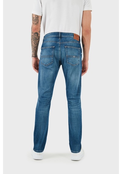 Tommy Jeans Erkek Kot Pantolon Dm0dm18723 1a5 Mavi