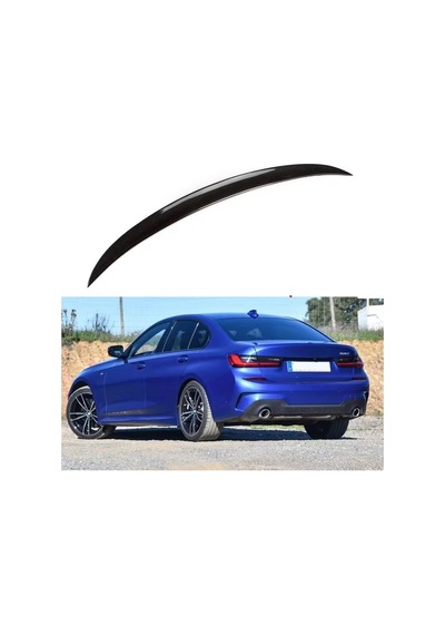 Autogp Bmw G20 Bagaj Üstü Spoiler Siyah Boyalı Plastik 2019+ Agp-bgz-sp-145378