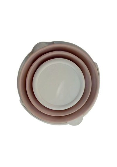 Magic Katlanır Kova 6 L Pembe - Beyaz Beyaz - Çok Renkli