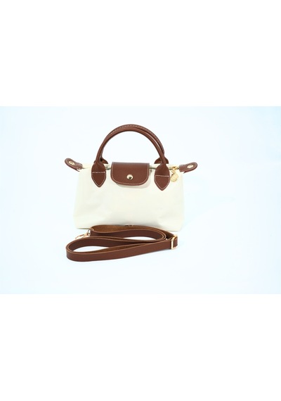 Biem Accessory Biem Krem-taba Çift Renkli Mini Çanta Çok Renkli