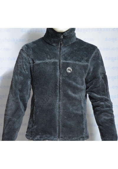 High Mountain Husky Tüylü Tam Fermuar Polar Drk0033 Ant Antrasit