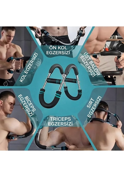 Valkyrie 3 Kademeli Ayarlanabilir Dirençli Çok Fonksiyonlu Egzersiz Aleti Göğüs Kol Sırt Bacak Kas Biceps Triceps Geliştirici
