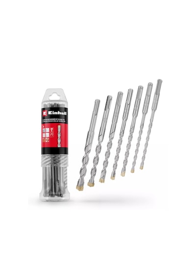 Einhell SDS PLUS uç seti 7 parça 6-14/Einhell SDS PLUS uç seti 7 parça 6-14/160 mm - 49265510160 mm - 49265510