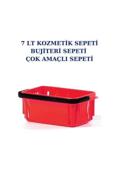 1 adet 7 Litre Kozmetik Sepeti Bijuteri Sepeti Kırtasiye Sepeti K