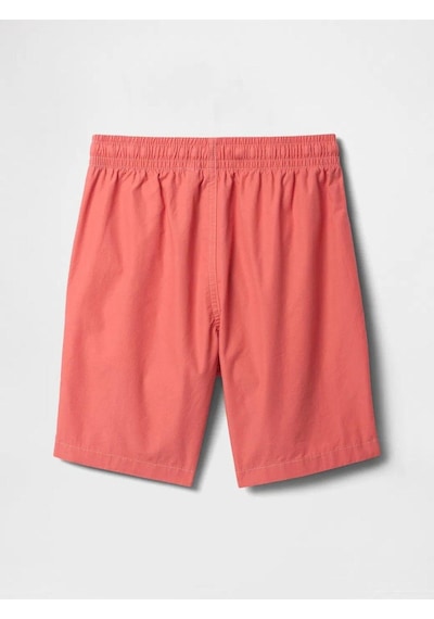 Gap Erkek Çocuk Relaxed Pull-on Şort Kırmızı-6012 Kırmızı