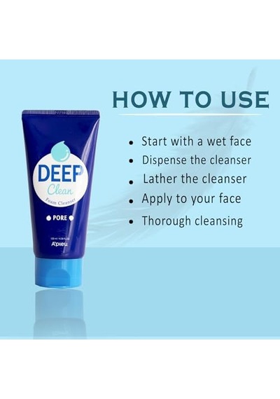 A'pıeu Gözenek Karşıtı, Arındırıcı Yüz Yıkama Köpüğü Deep Clean Foam Cleanser Pore
