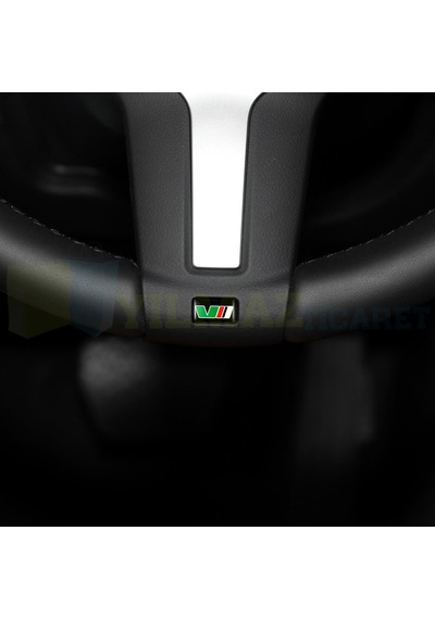Skoda Vrs Arma Direksiyon Jant Vites Torpido Ayna Damla Silikon Etiket Çıkartma Oto Sticker 18x11mm