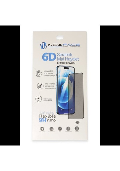 Newface Xiaomi Redmi 13 4g 6d Antistatik Mat Seramik Hayalet Nano Ekran Koruyucu