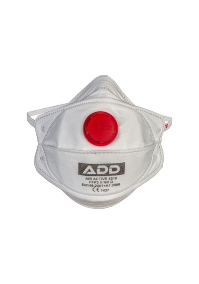 Add 5510 Aır Actıve Toz Maskesi Ventilli 10'lu