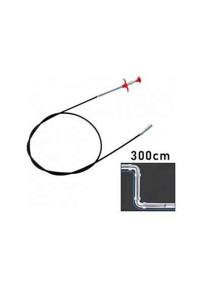 300cm Yaylı - Kıskaç Lavabo - Gider Vb.temizleme - Çok Amaçlı Çubuk 5324 11256627