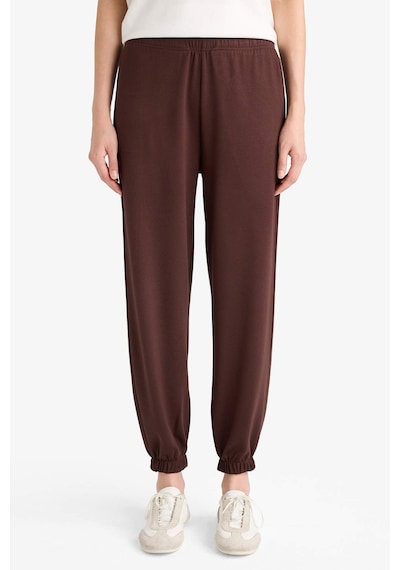 Defacto Jogger Fit Basic Düz Cepli Eşofman Altı G2140ax25aubn340 Kahve-bn340
