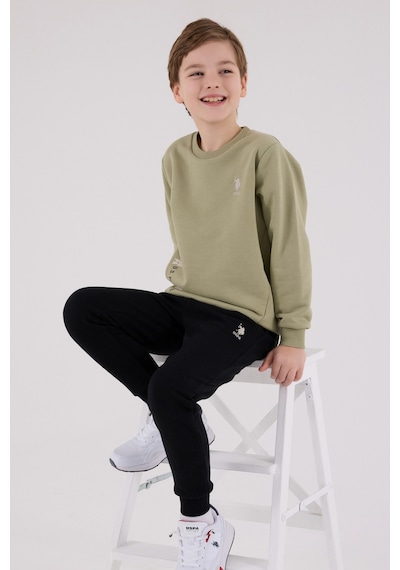 U.S. Polo Assn. Lisanslı Erkek Çocuk Alt Üst 2 Parça Eşofman Takımı Us2215 Açık Yeşil U.S. Polo Assn. Lisanslı Erkek Çocuk Alt Üst 2 Parça Eşofman Takımı Us2215 Açık Yeşil