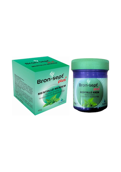 Bronsept Plus Mentollü Krem 40 G