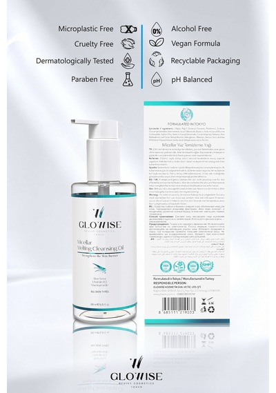 Micellar Yüz Temizleme Yağı 200 Ml