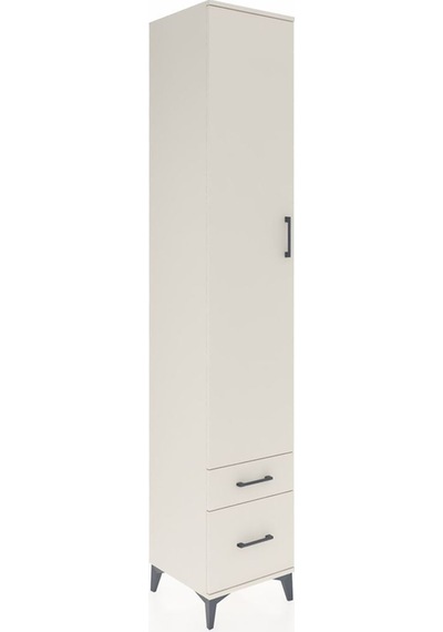 Hyperion Dolap 3 Raflı 2 Çekmeceli Tek Askılı 44x44x243 Aytaşı-aytaşı Aytası