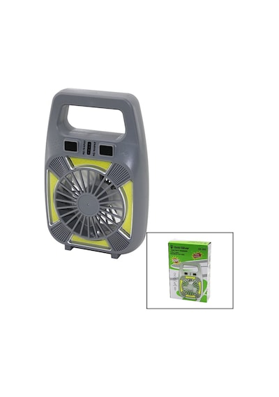 2in1 Mini Fan - Fener Usb Şarj 2 Kademe Hız Lamba 4 Fonksiyon - 1