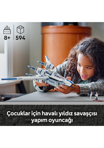LEGO® Star Wars: Andor™ Asi U-Wing Starfighter™ 75399 - 8 Yaş ve Üzeri Star Wars Hayranları için Yaratıcı Oyuncak Yapım Seti (594 Parça) LEGO® Star Wars: Andor™ Asi U-Wing Starfighter™ 75399 - 8 Yaş ve Üzeri Star Wars Hayranları için Yaratıcı Oyuncak Yapım Seti (594 Parça)